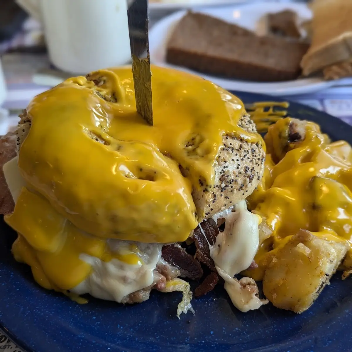 The Everything Bagel Breakfast Bomb