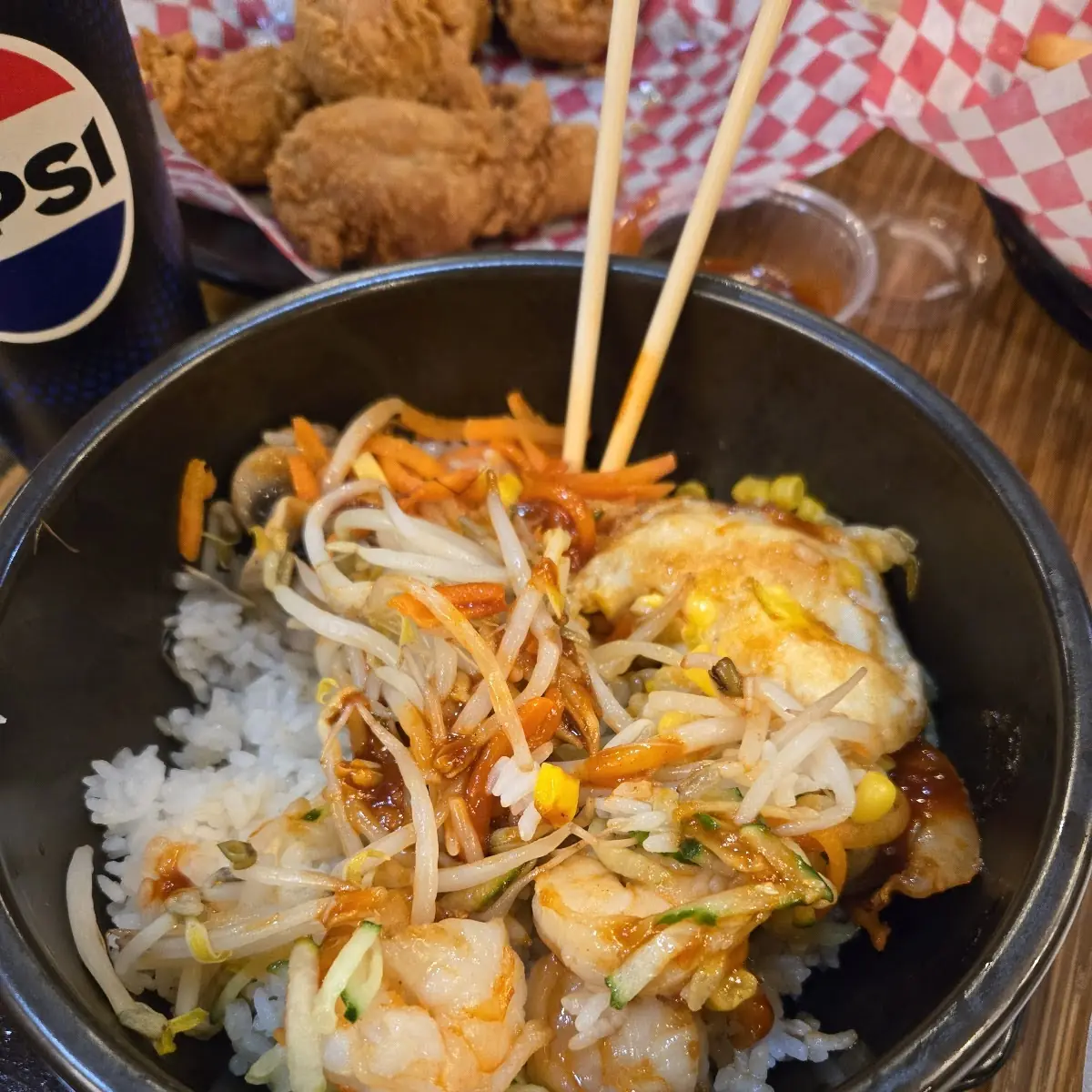 Shrimp Bibimbap