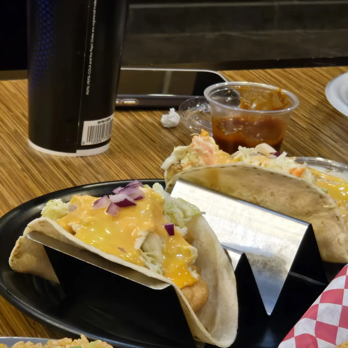 Spicy Chicken Korean Tacos