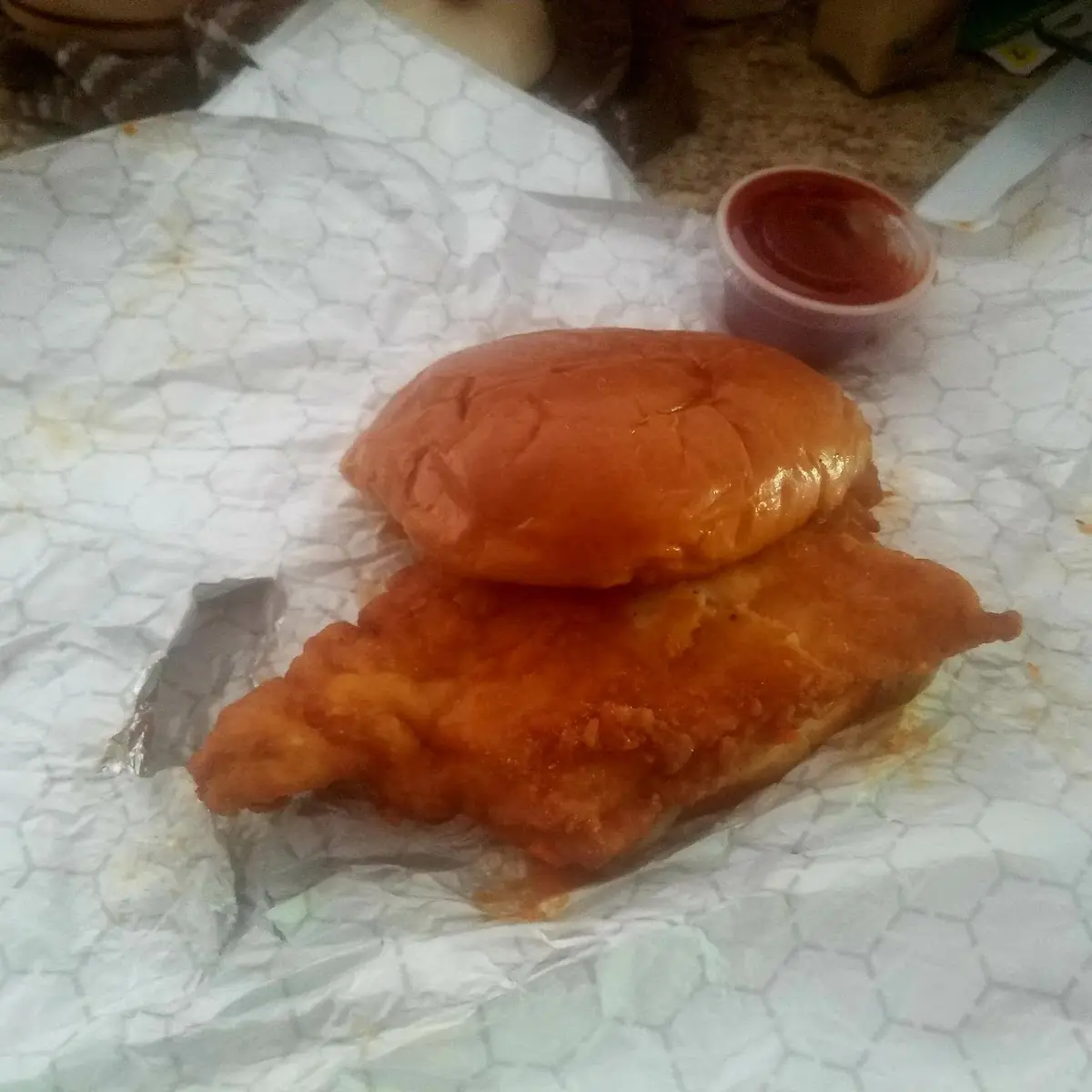 Hot Honey Chicken Sandwich