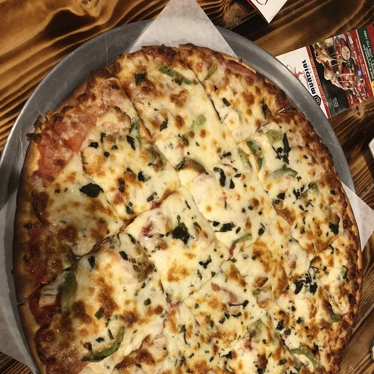Alfredo Chicken Pizza