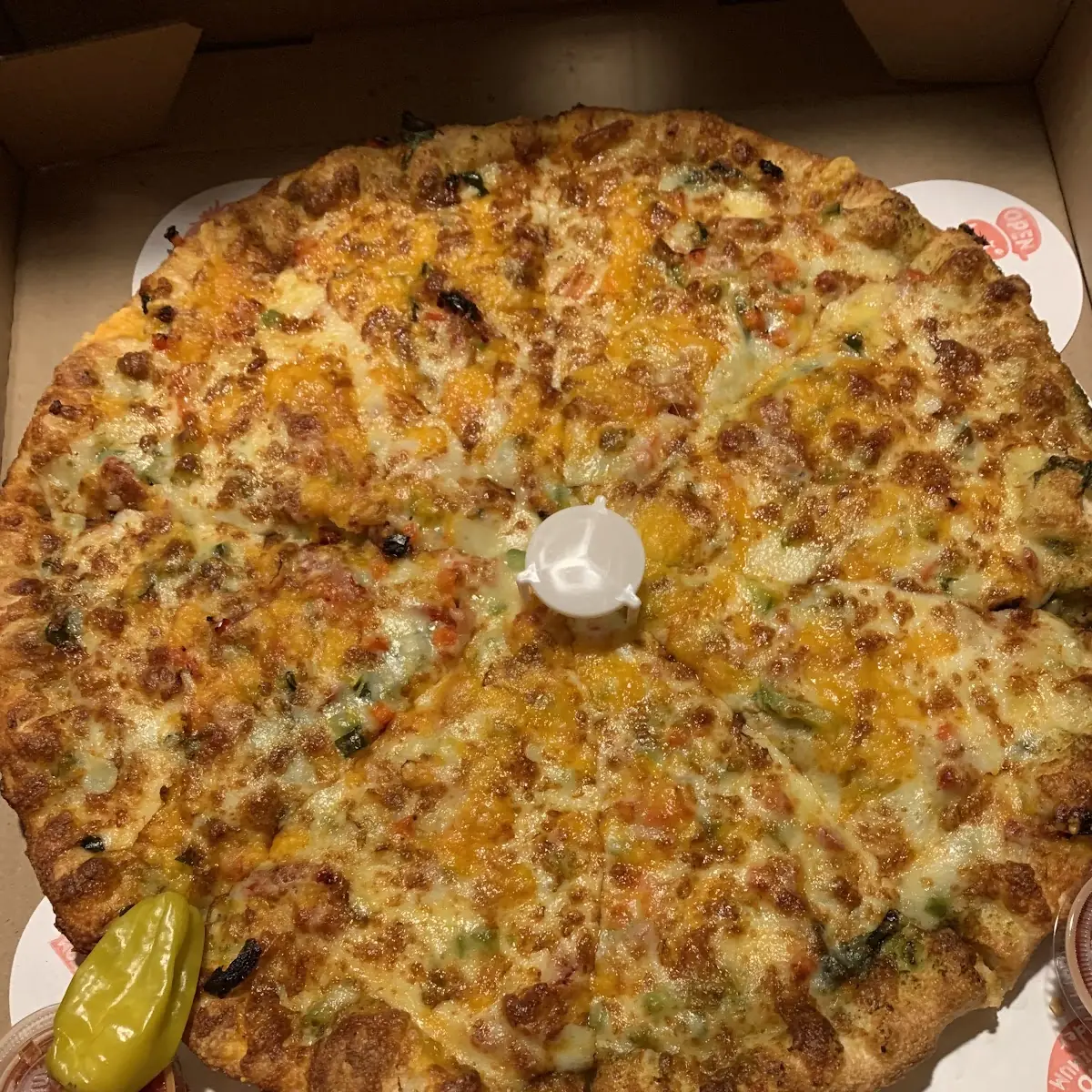 Buffalo Chicken Pizza Calzone