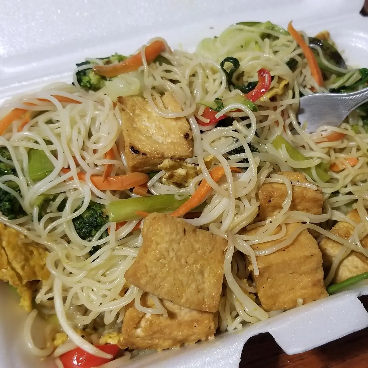 Tofu Chow Mein