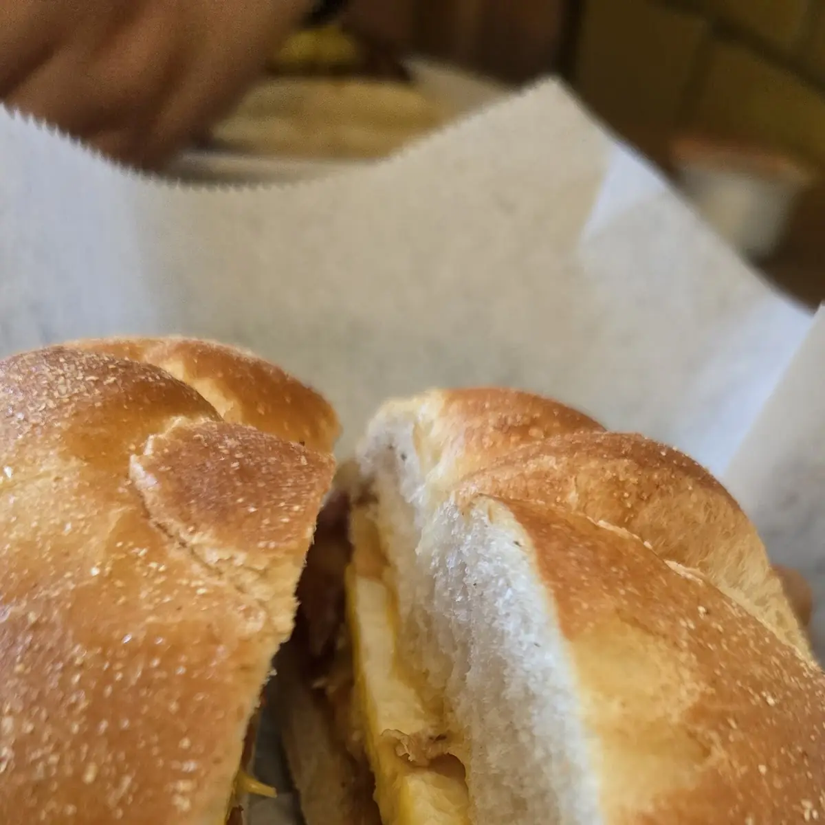 Bacon Egg and Cheese Sandwich