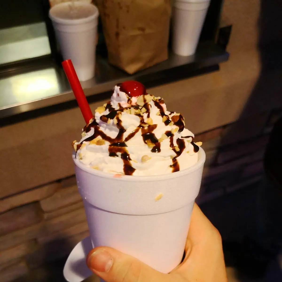 Strawberry Banana Boston Shake