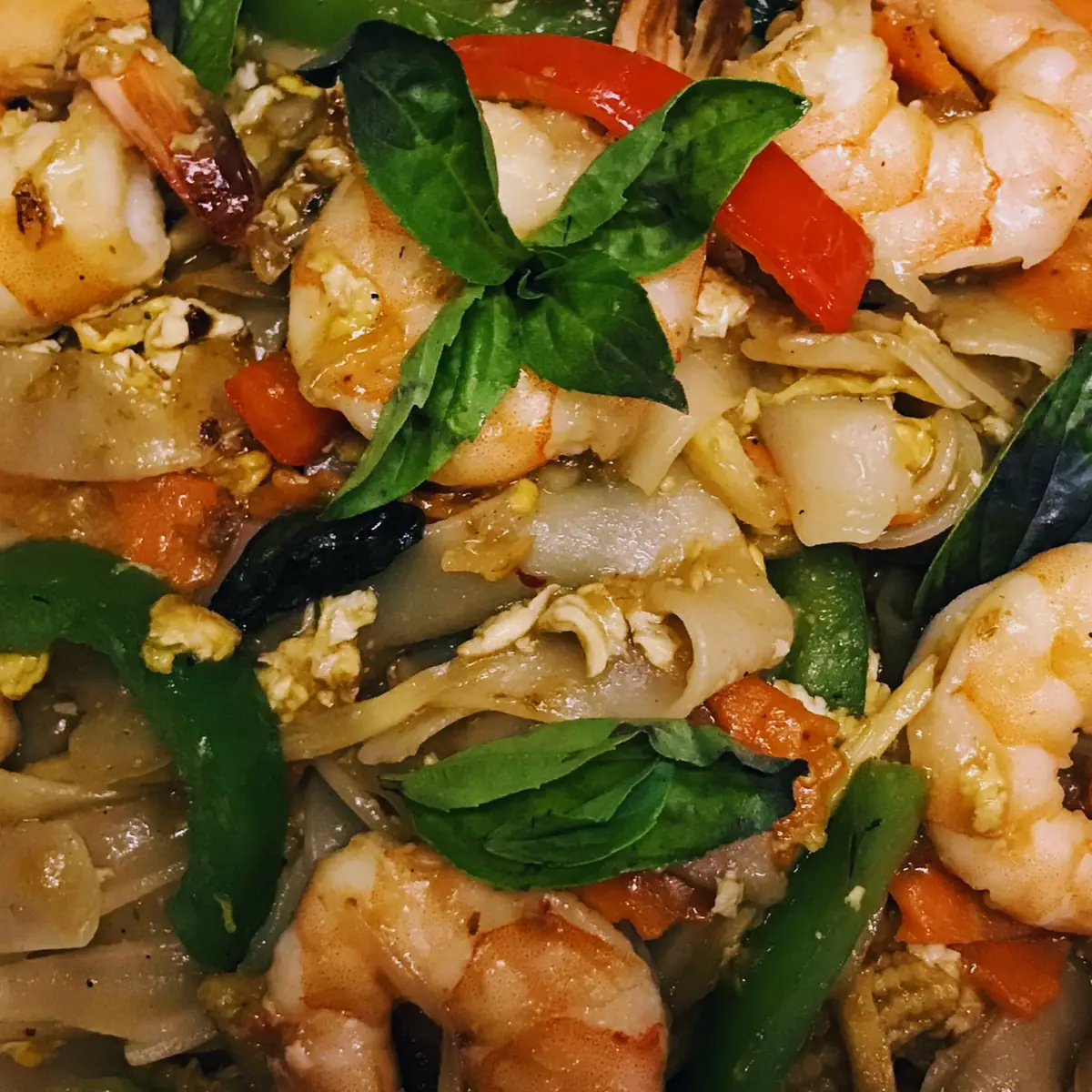 Spaghetti Pad Kee Mao Seafood