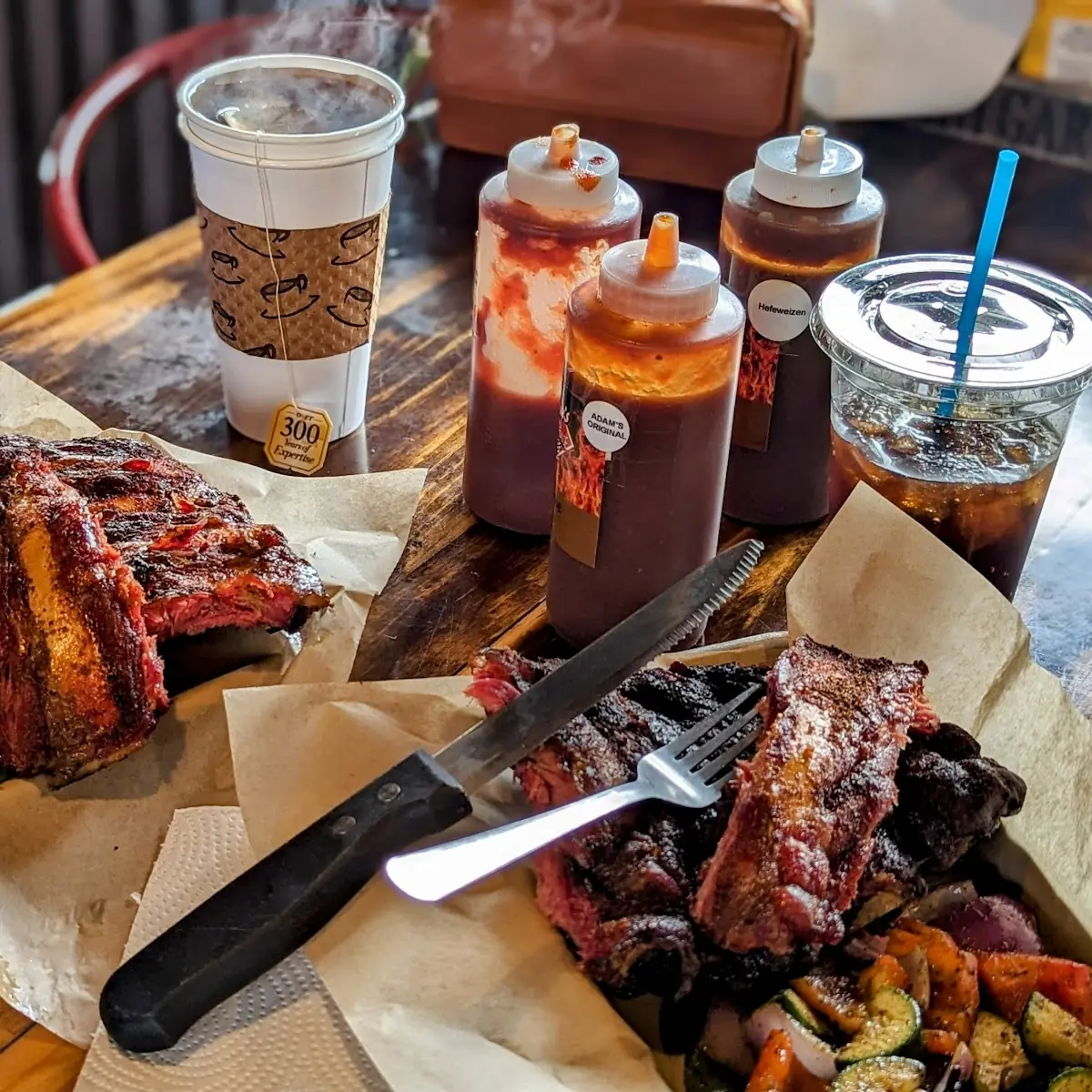Beef Ribs Low Carb Plate