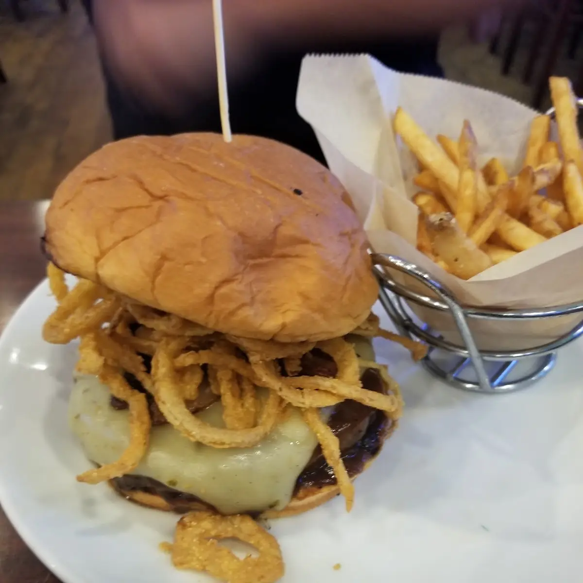 Bacon Mushroom Burger