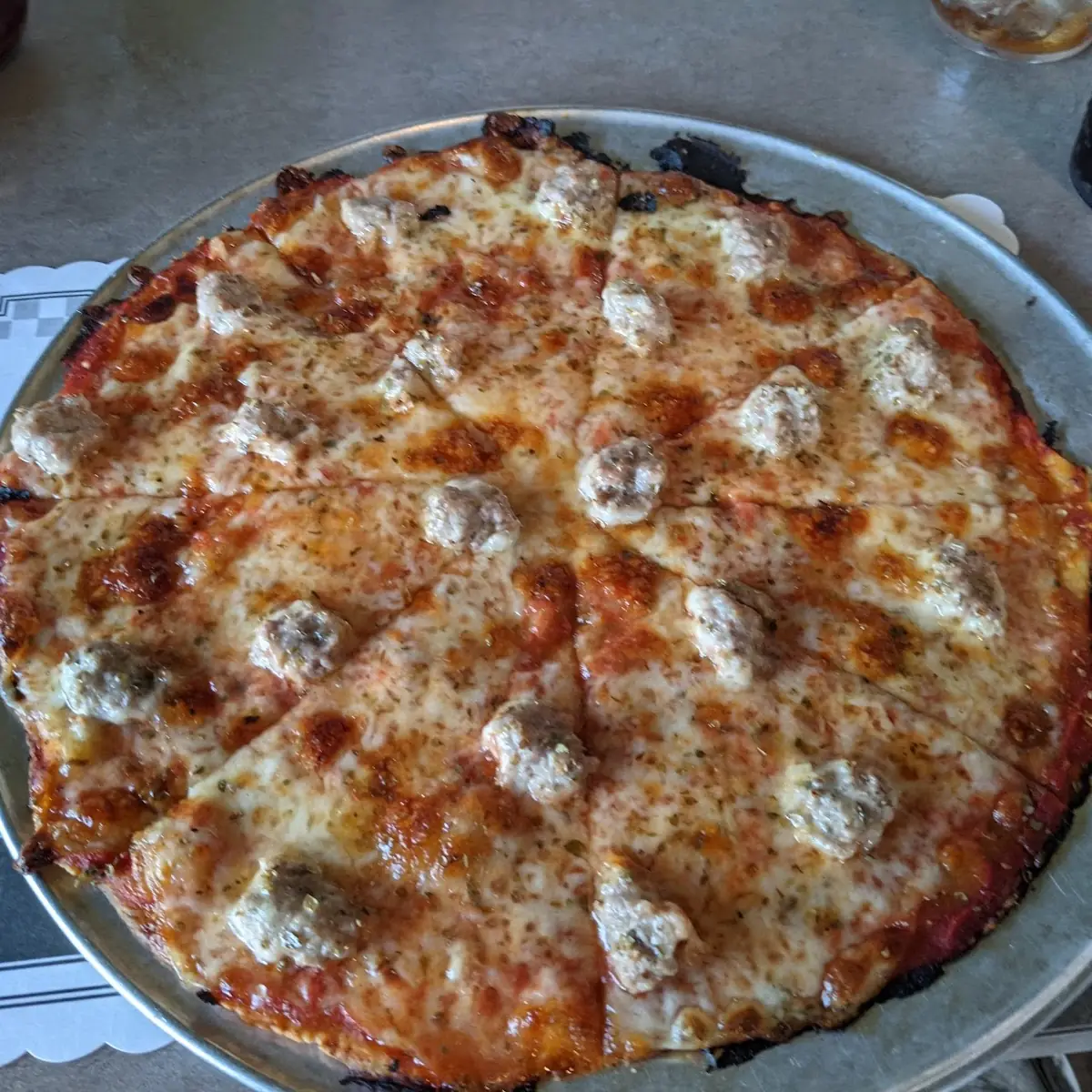 Sausage Pizza