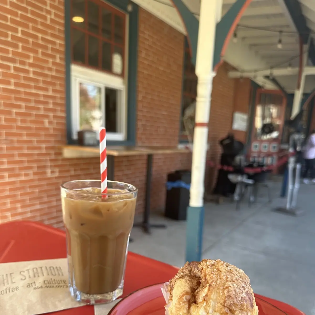 Iced Coffee with Pumpkin Spice