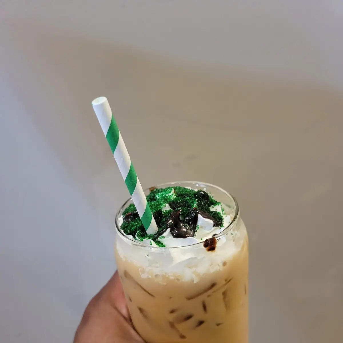 Peppermint Iced Mocha