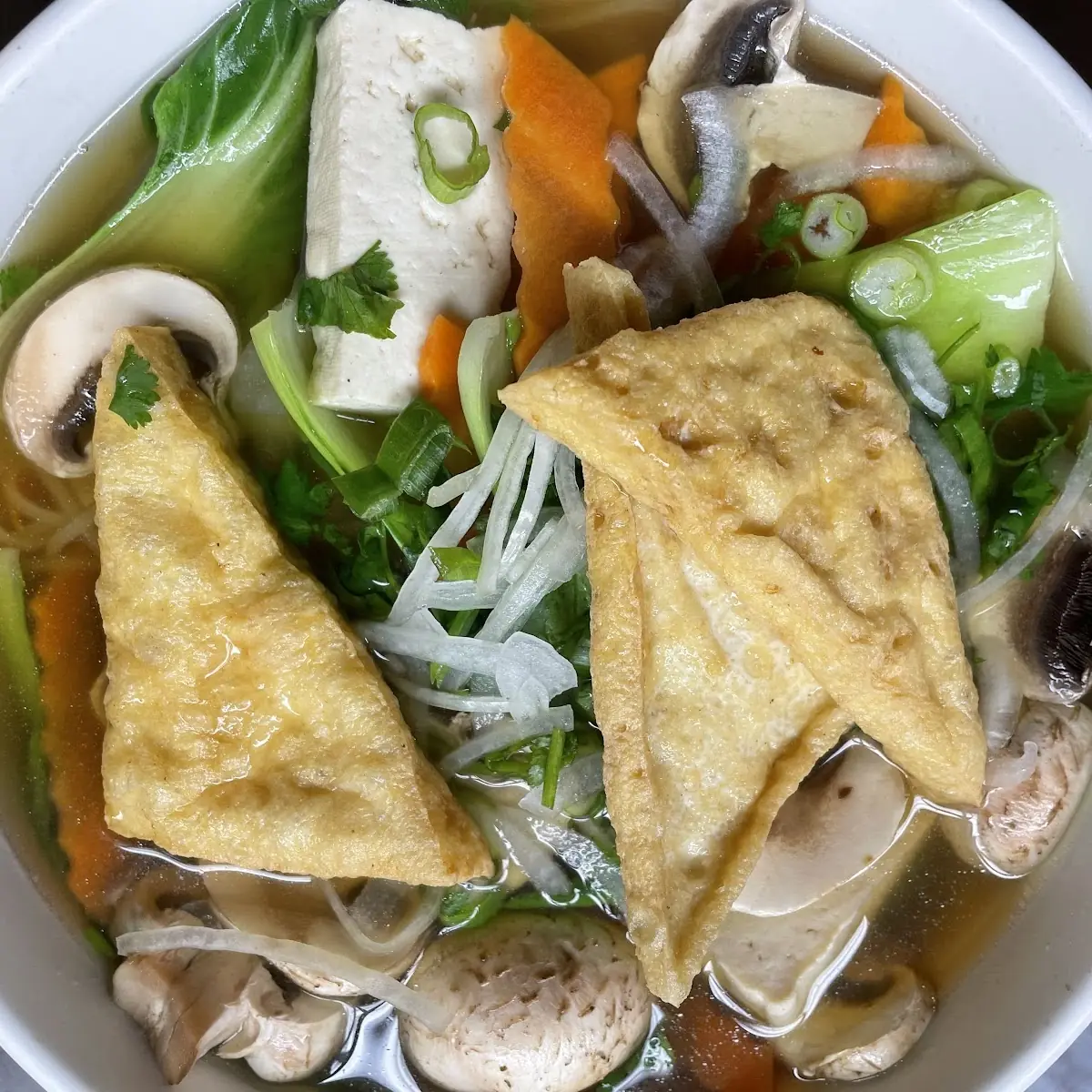 Pho Chay Vegetarian Pho Large Bowl