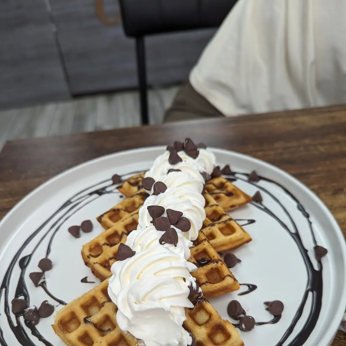 Chocolate Chip Waffles