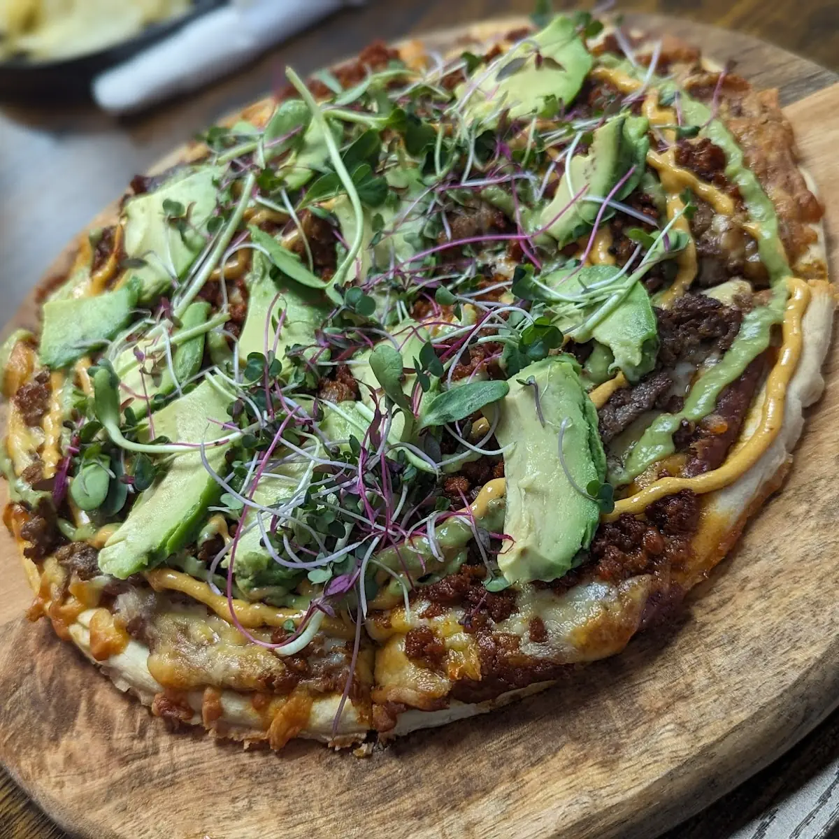 Steak & Chorizo Pizza