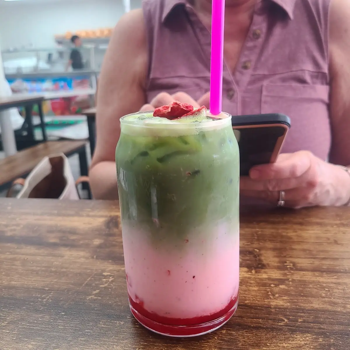 Strawberry Matcha