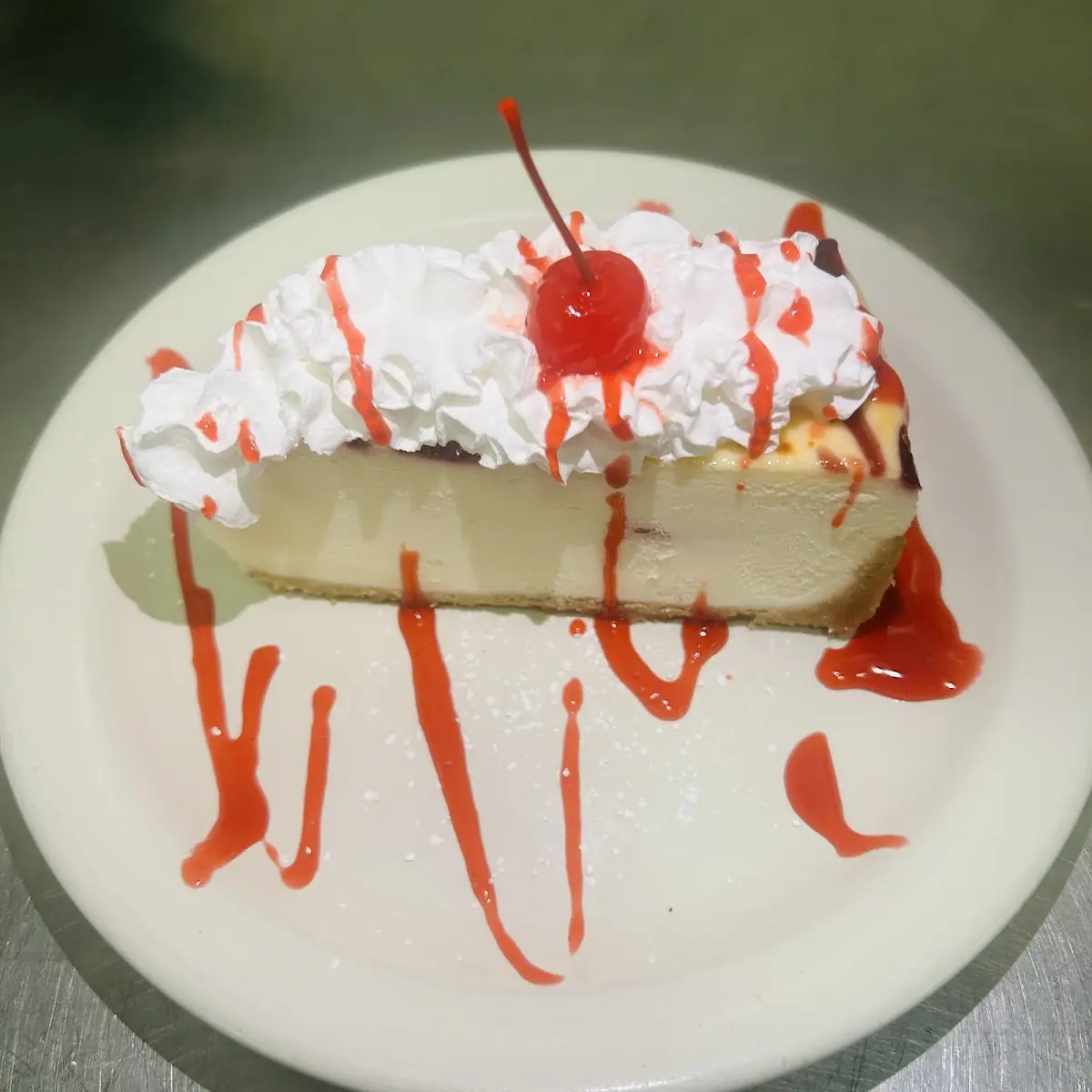 Raspberry Cheesecake Slice