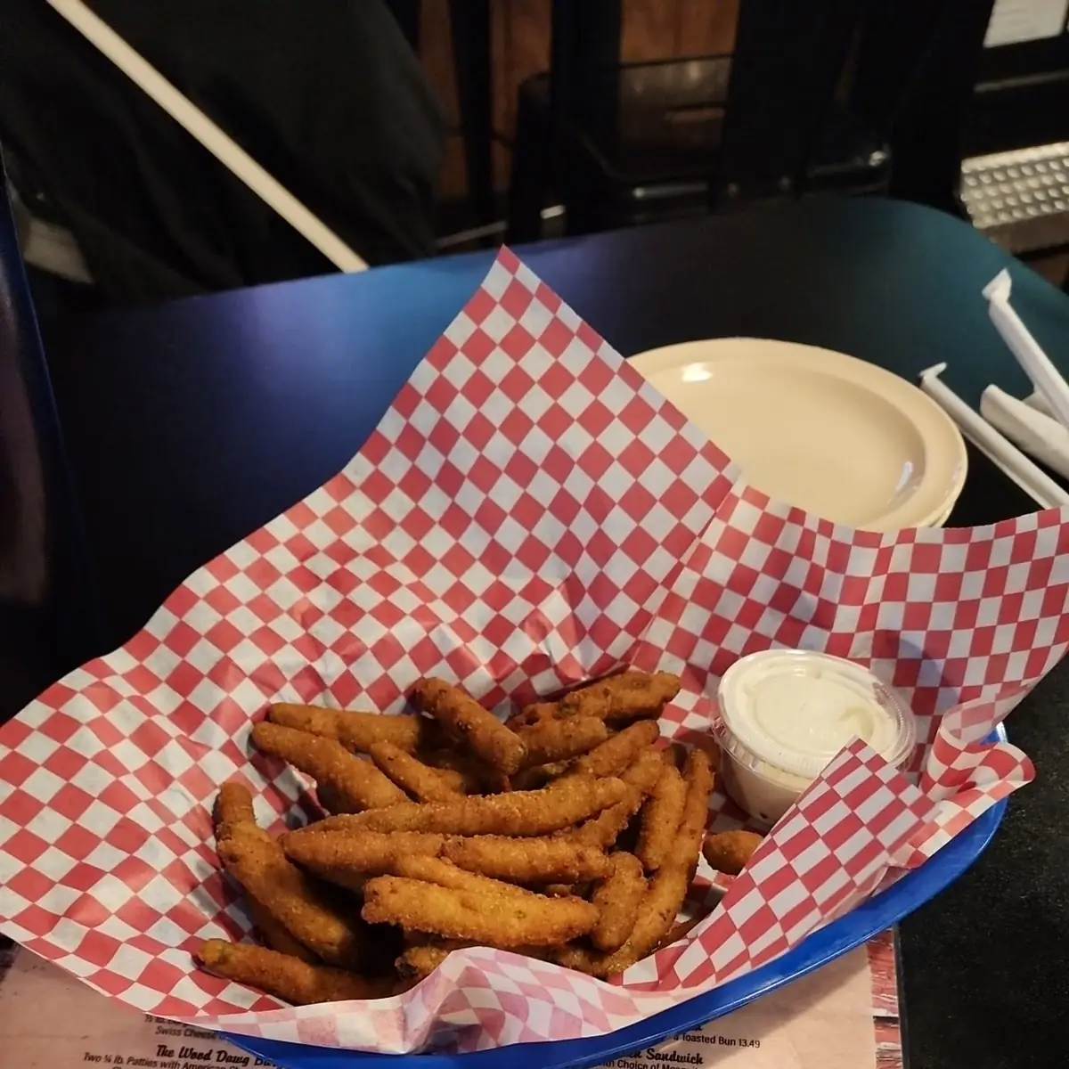 Half Pound Fried Green Beans