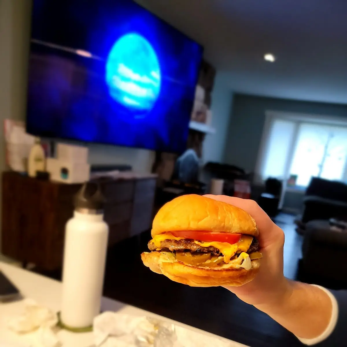 Single Patty with Cheese and Jalapeno