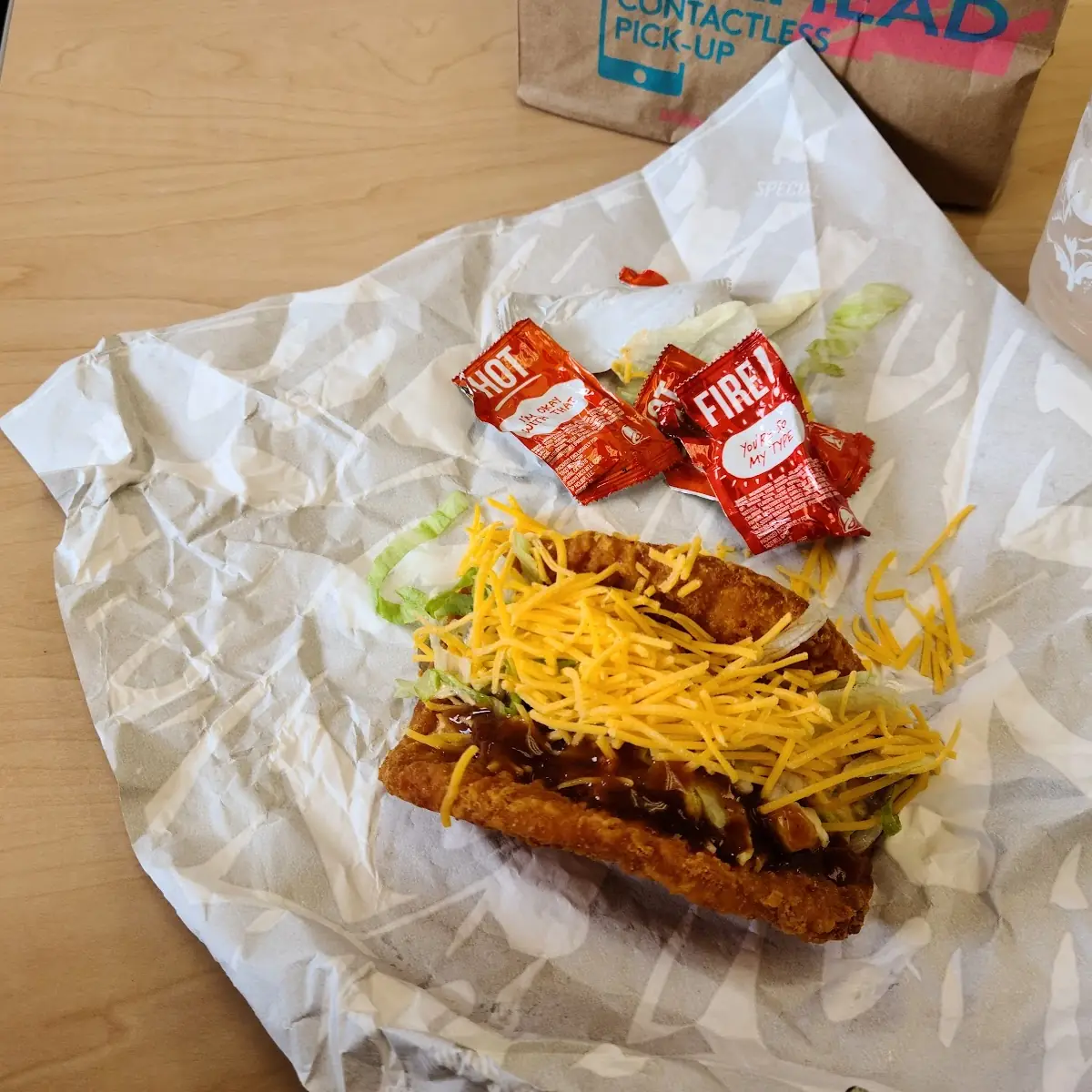 Naked Chicken Taco