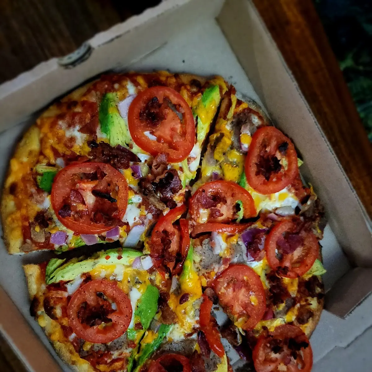 Cheeseburger Pizza