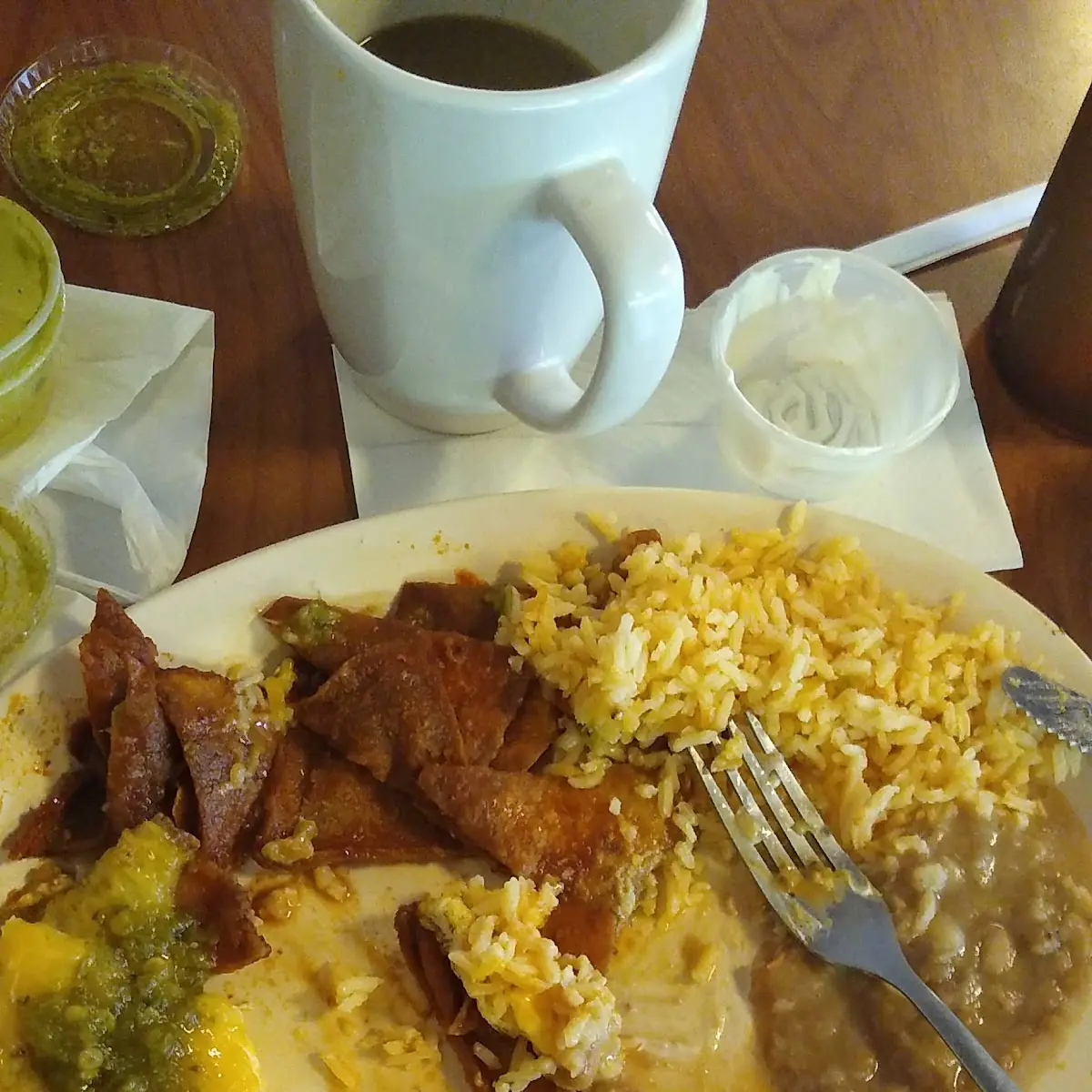 Chilaquiles Verdes Deliciosos