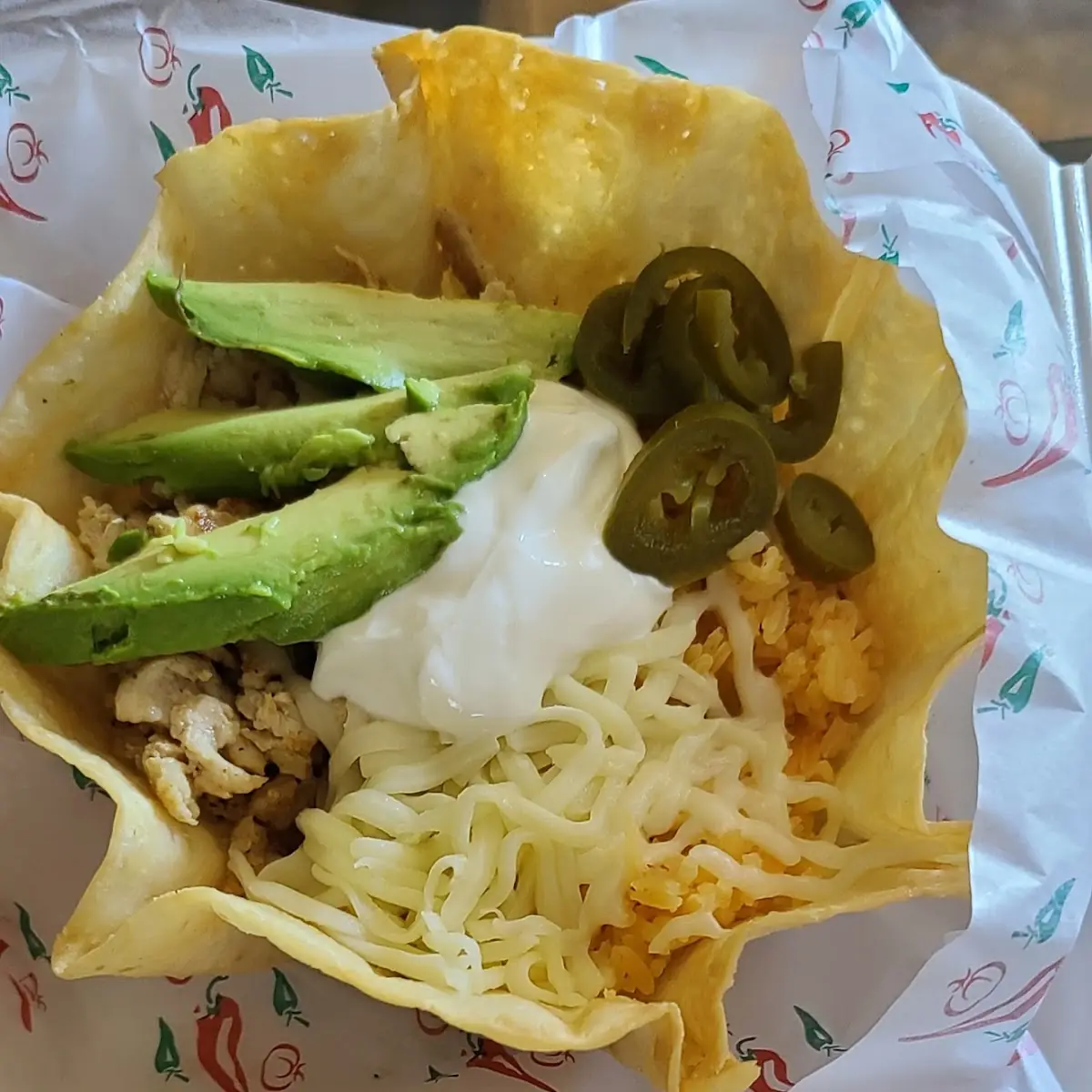 Chicken Taco Salad