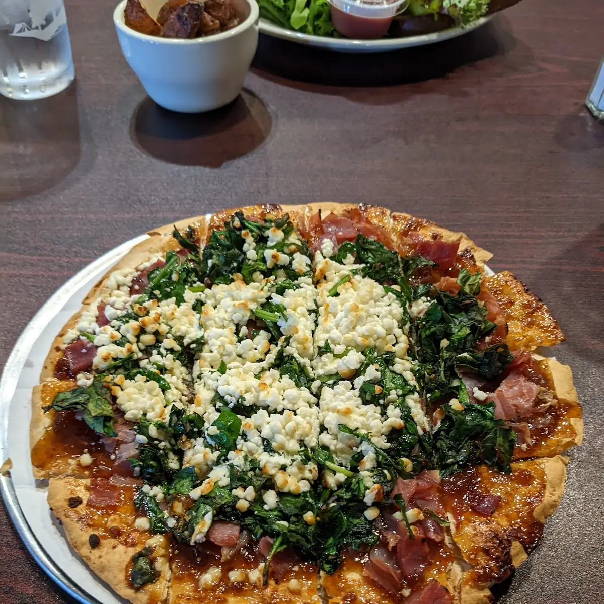 Margeaux's Hummus Pizza