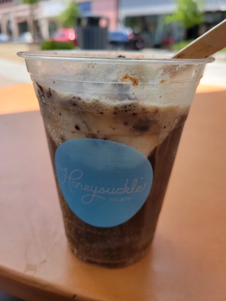 Rootbeer Float with Cookies and Cream