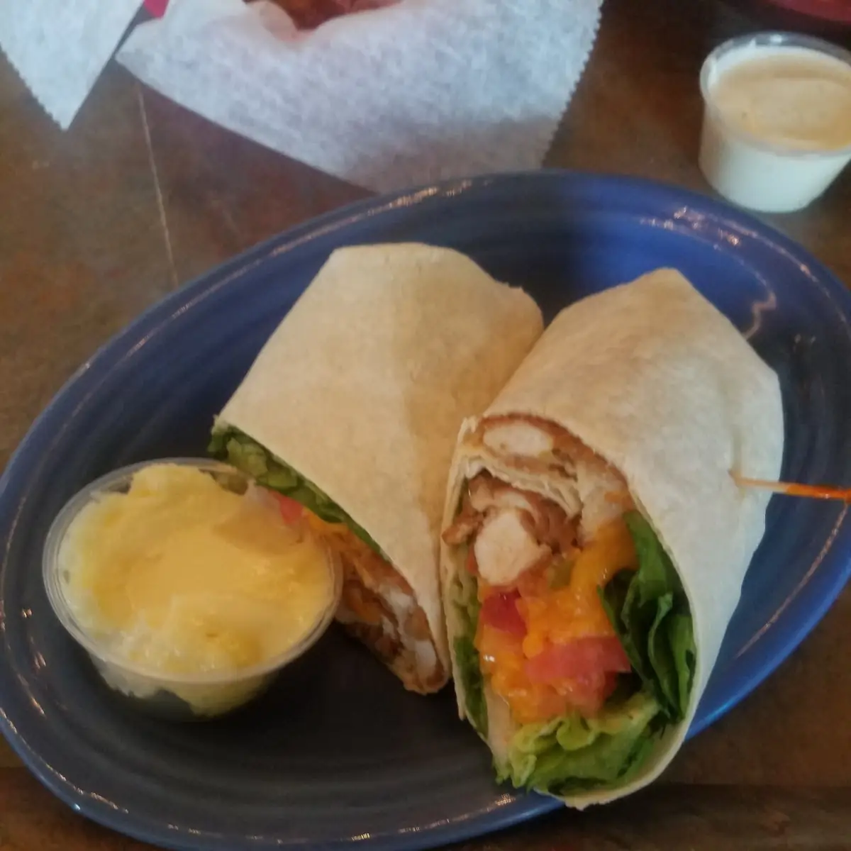 Fried Chicken Wrap