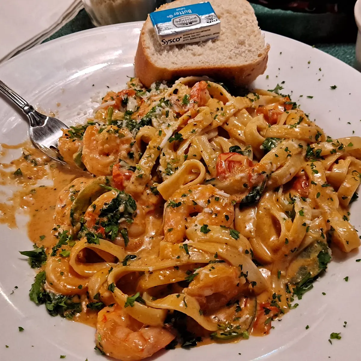Cajun Shrimp Fettuccine