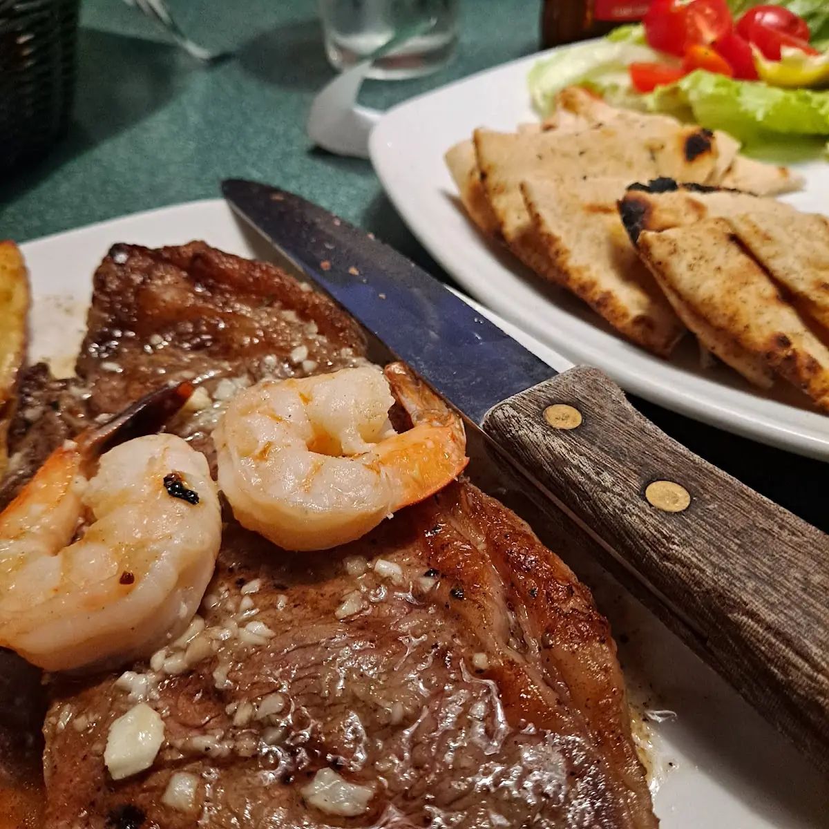 Steak and Shrimp