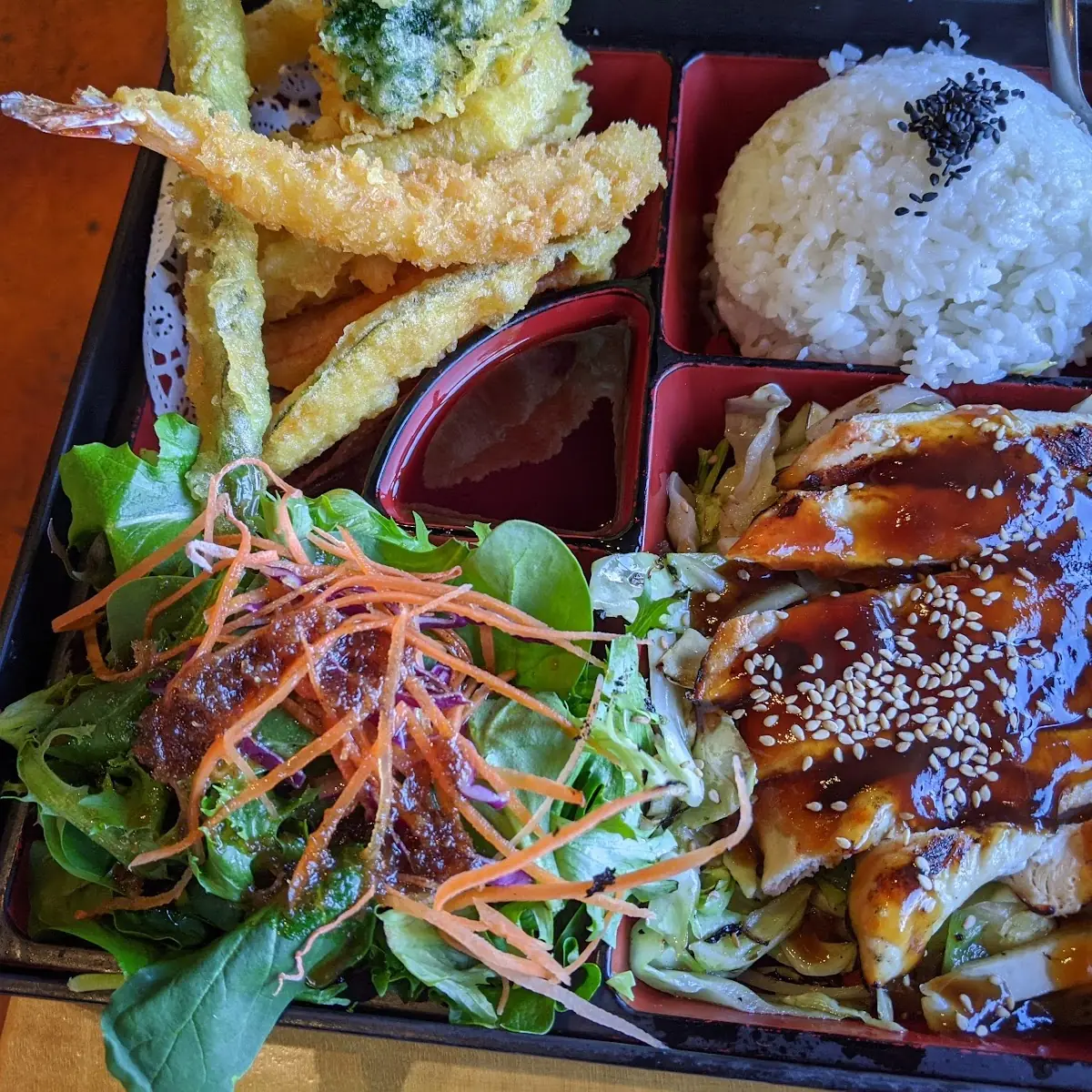 Chicken Teriyaki Bento Box
