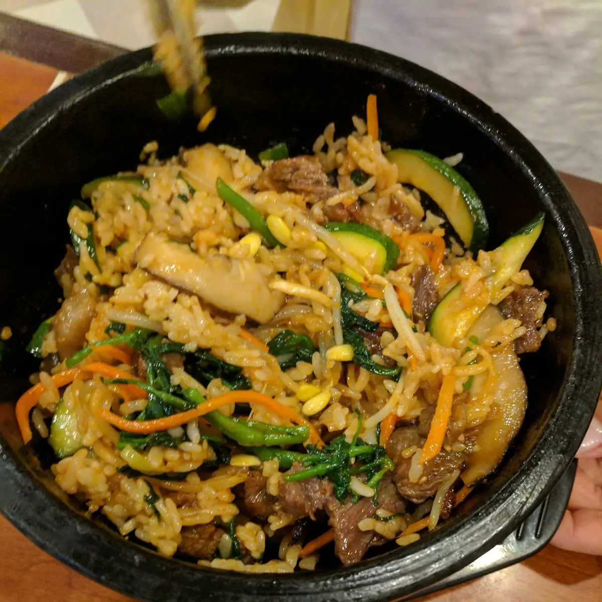 Ojingeo Dolsot Bibimbap