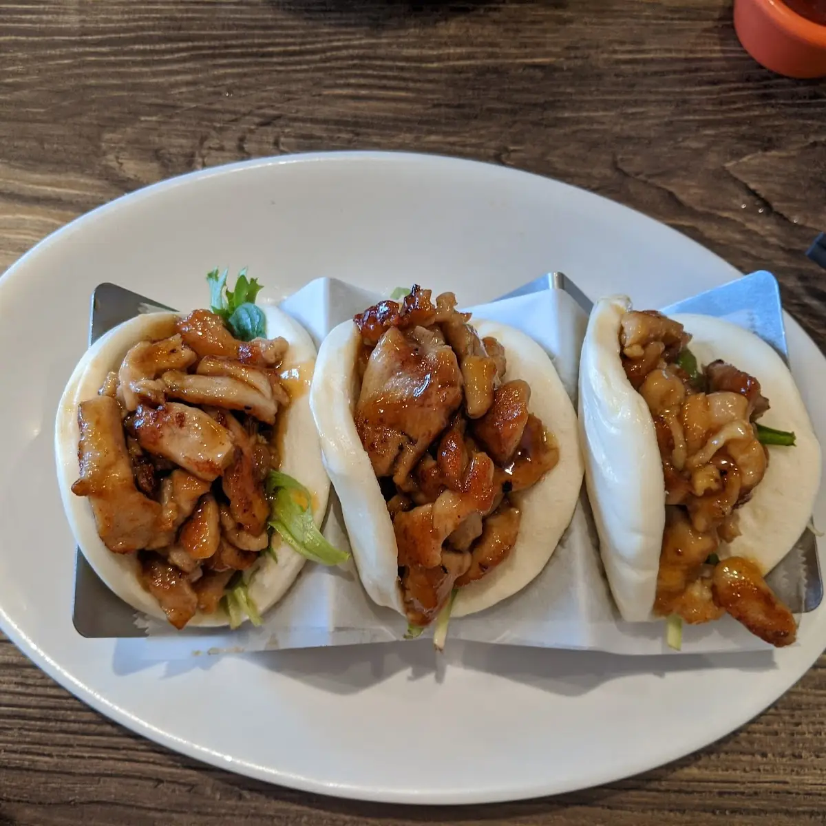 Bao with Teriyaki Chicken