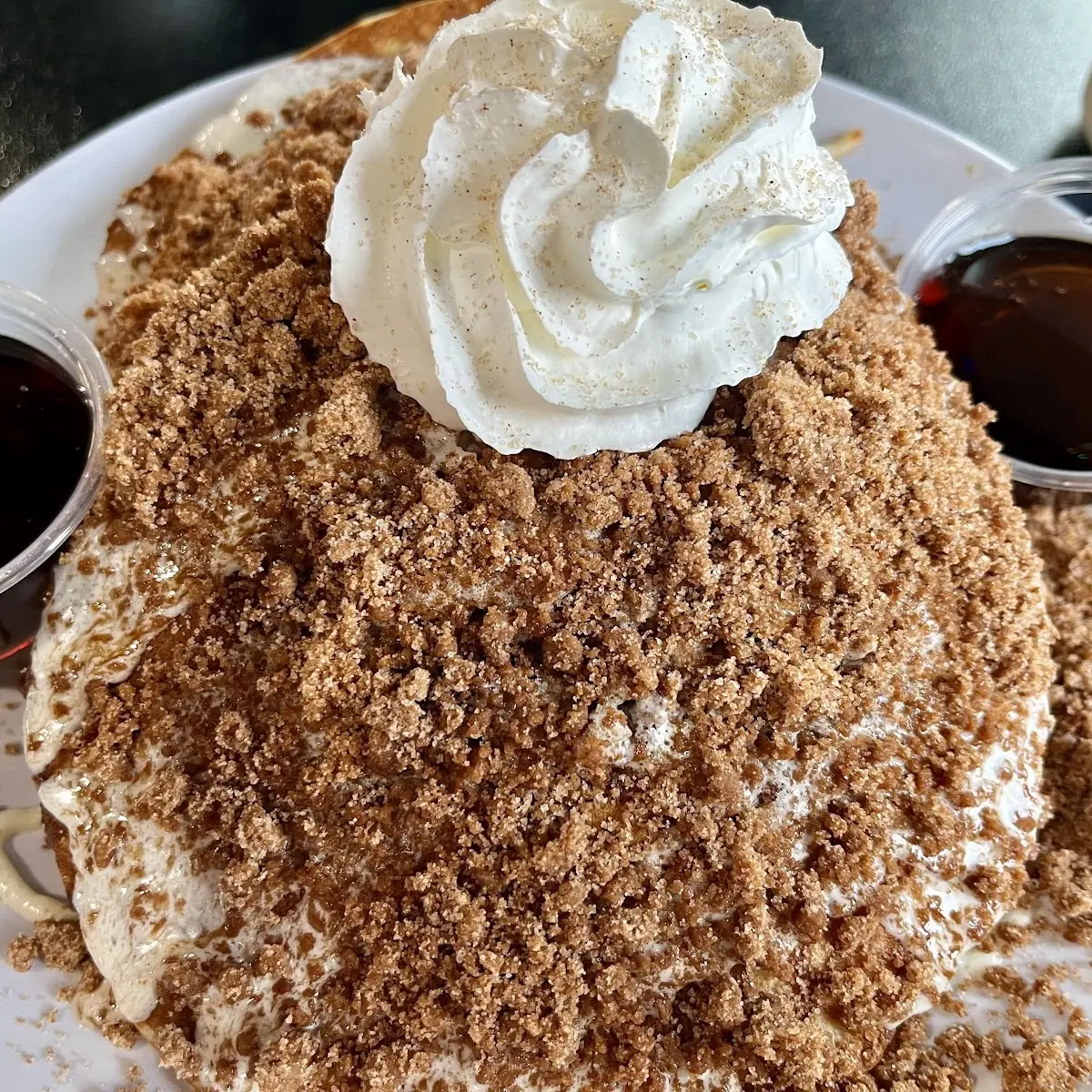 Cinnamon Roll Pancakes