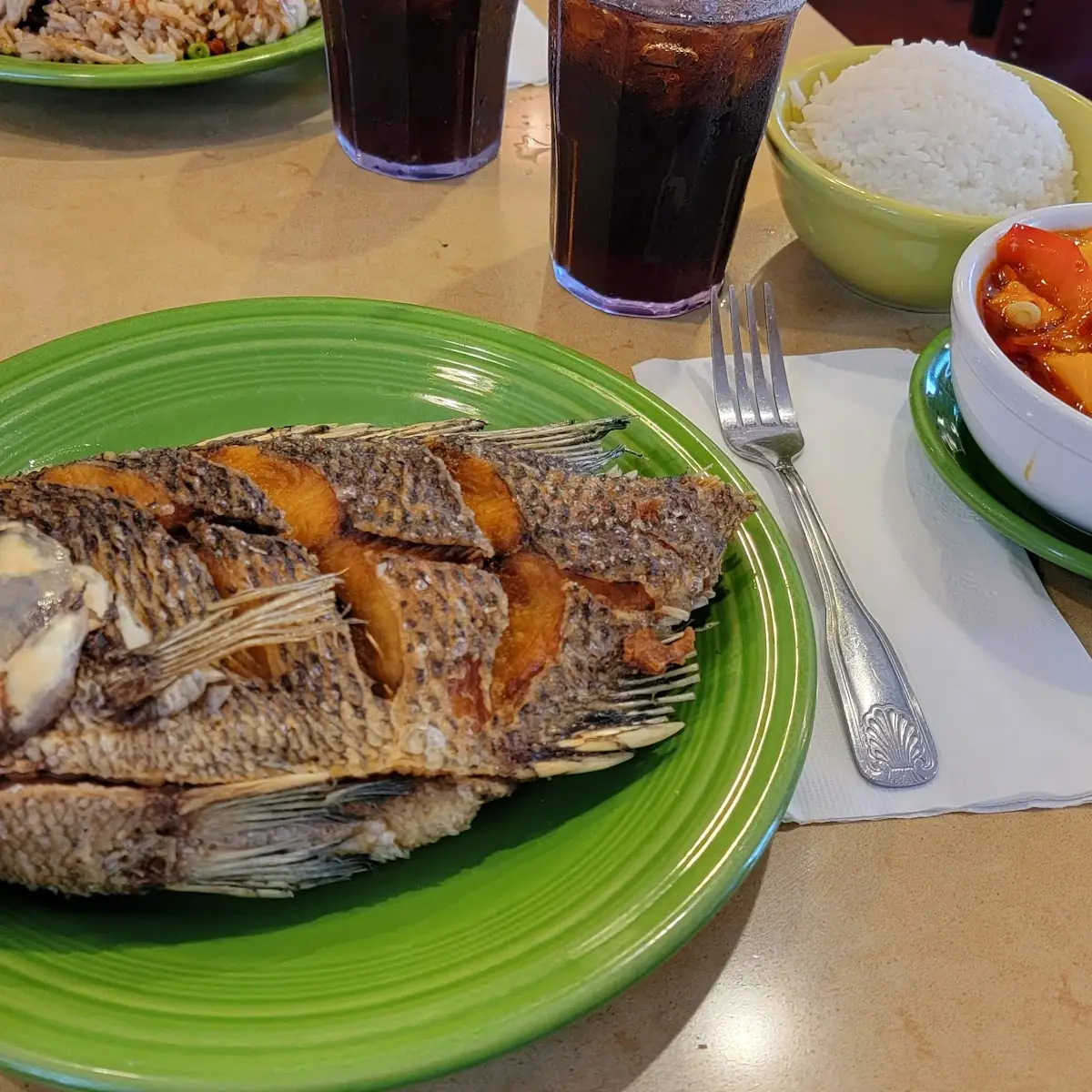 Deep Fried Tilapia