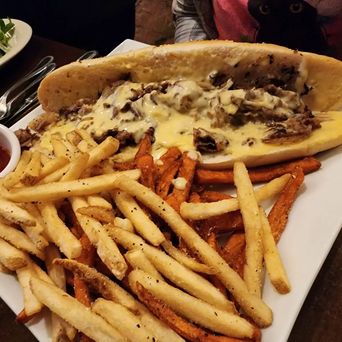 Loaded Philly Cheesesteak