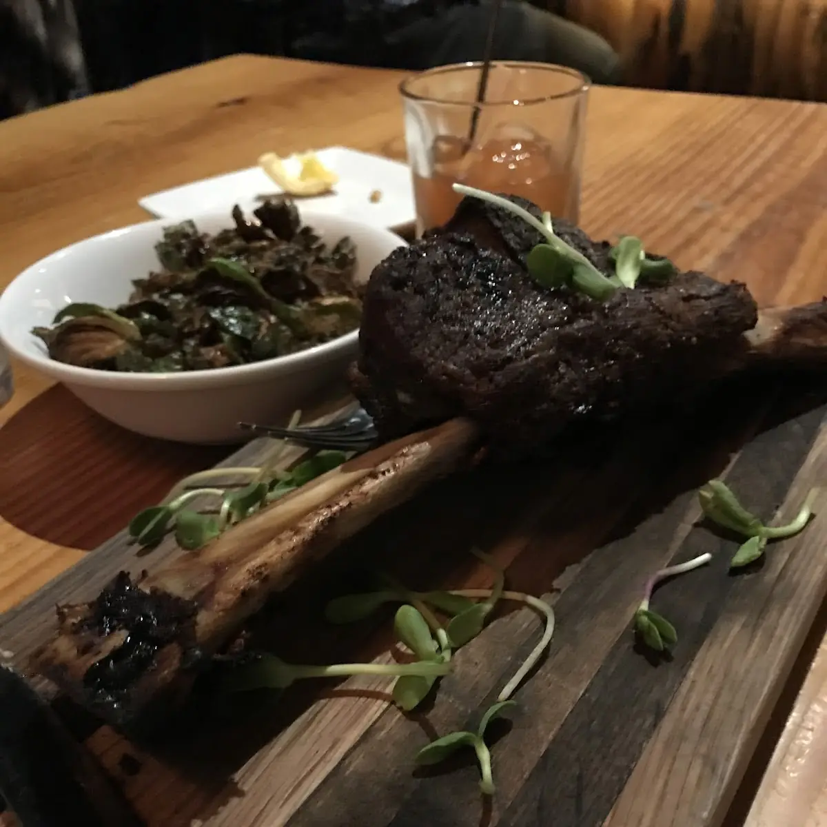 Grilled Lady Edison Pork Chop