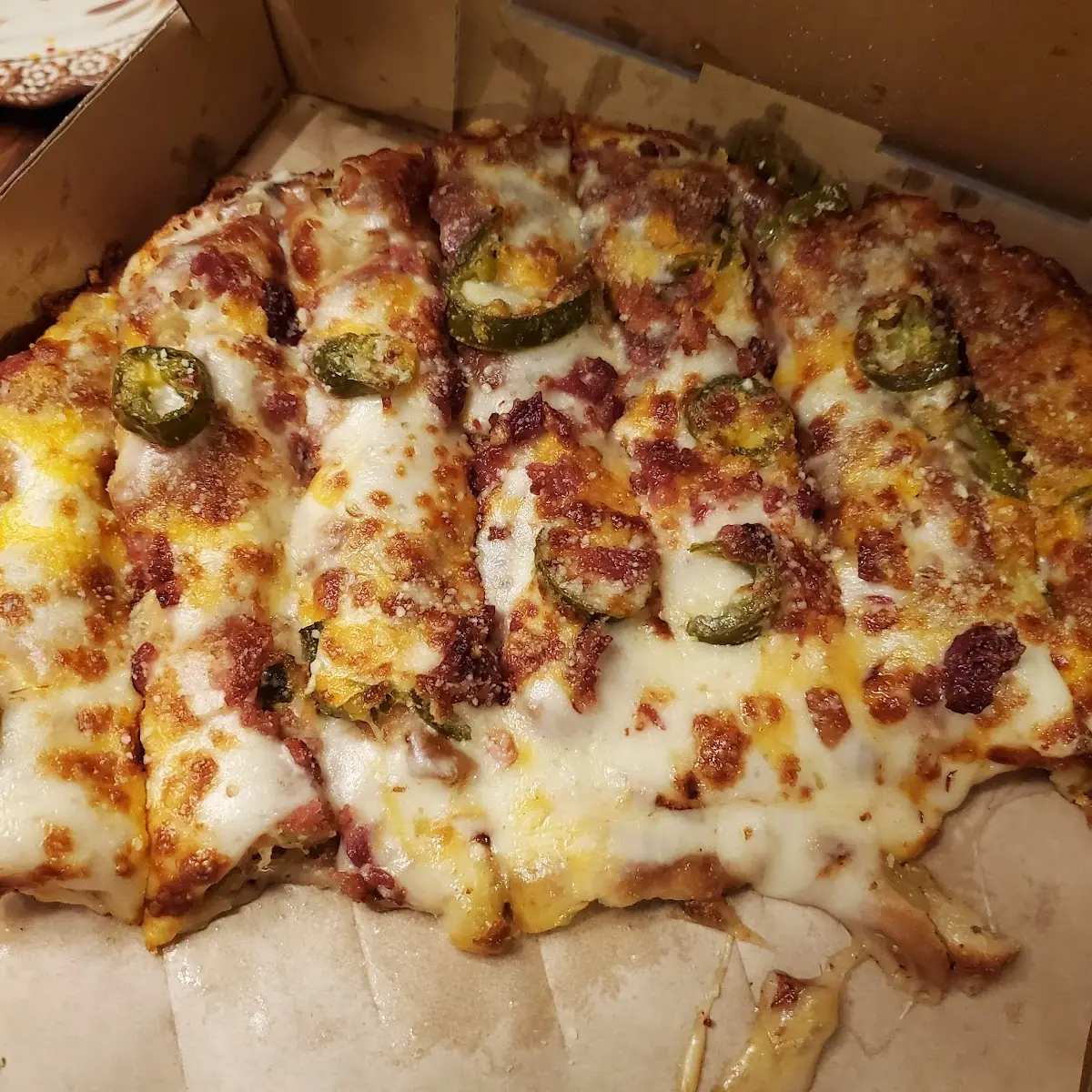 Loaded Cheesy Bread