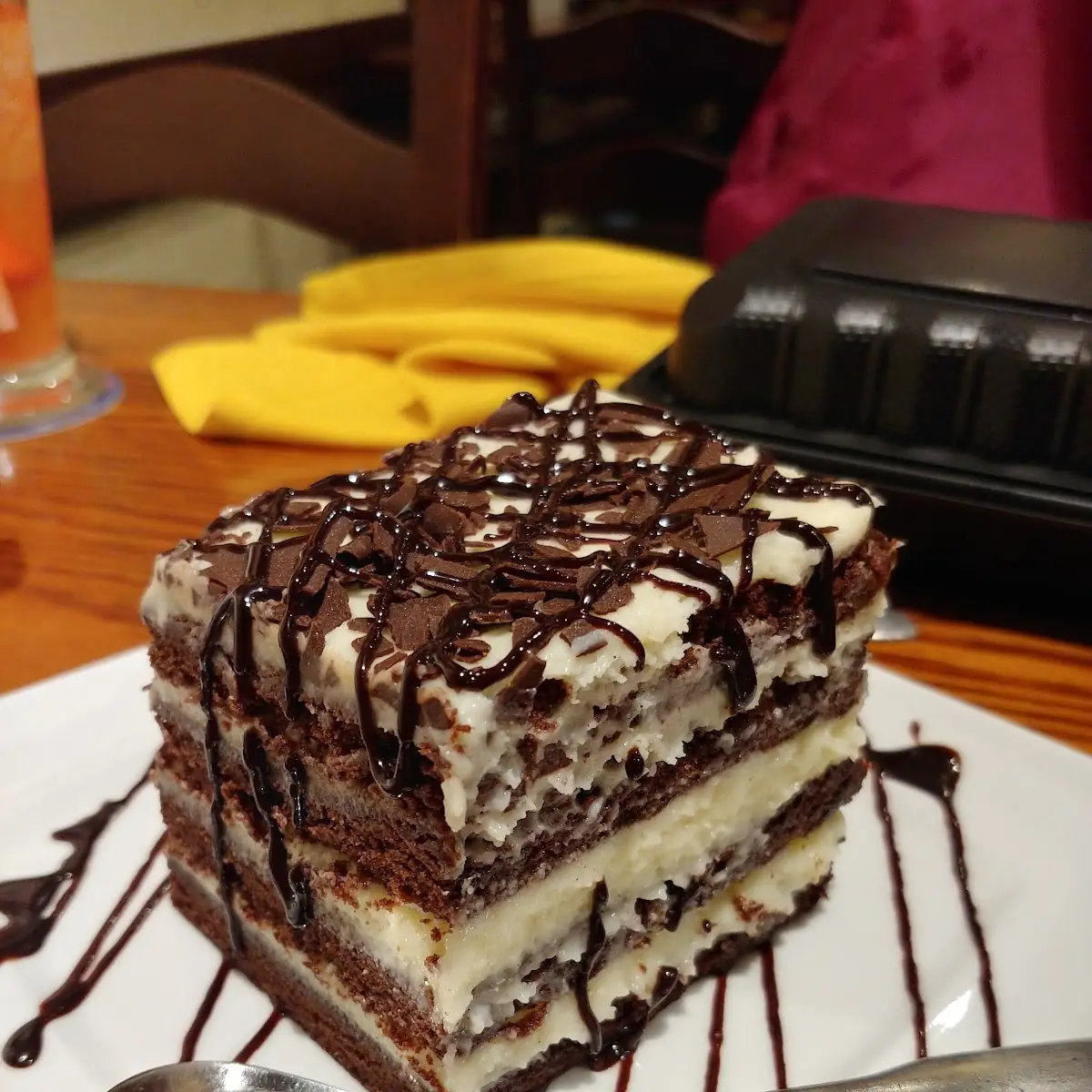Chocolate Brownie Lasagna