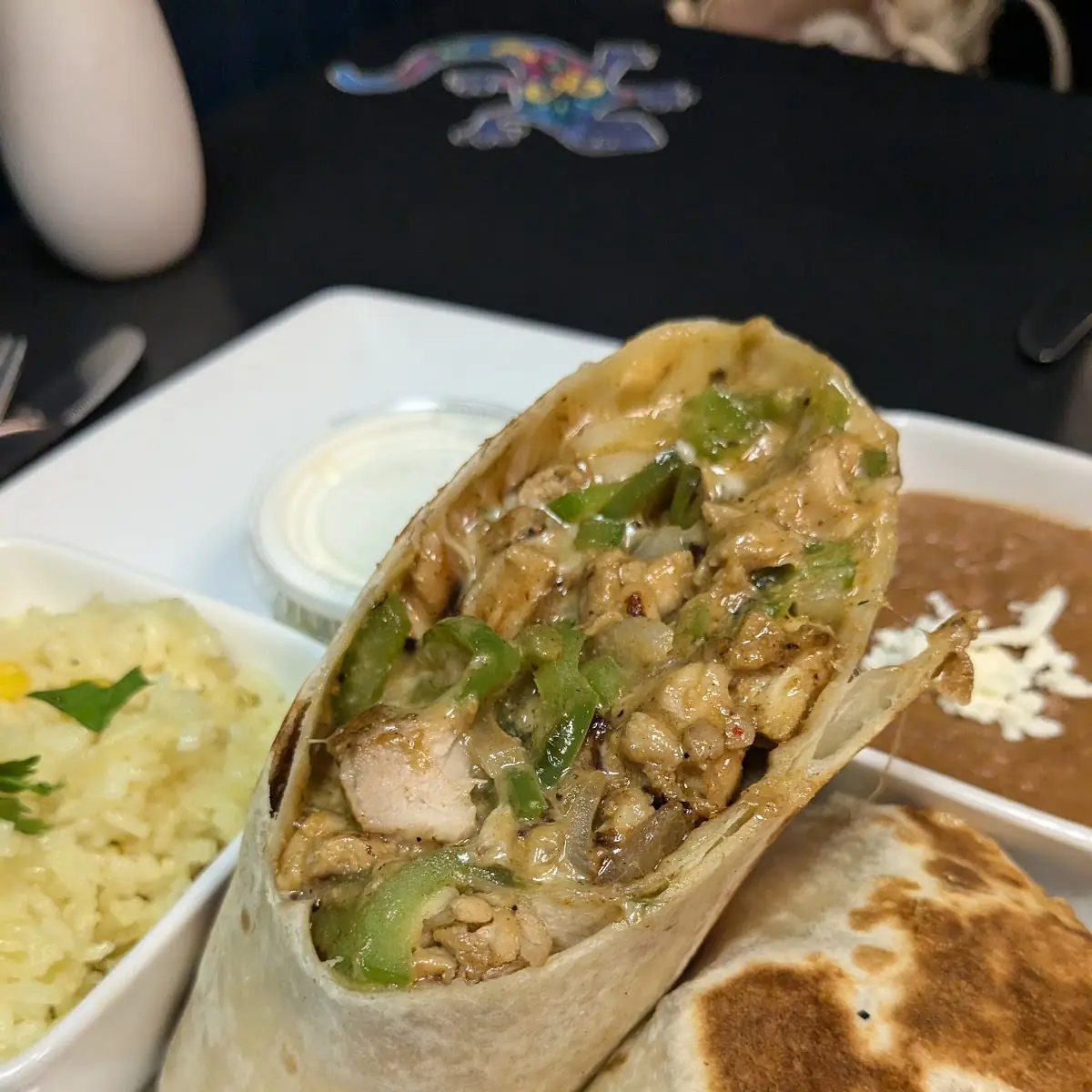 Grilled Chicken Burrito