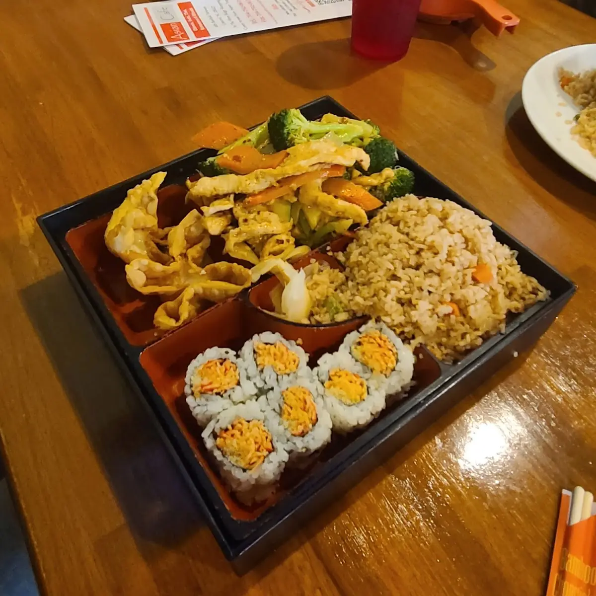 Bento Box with Curry Chicken