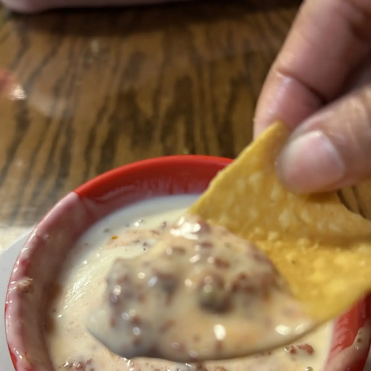 Queso Fundido Con Chorizo