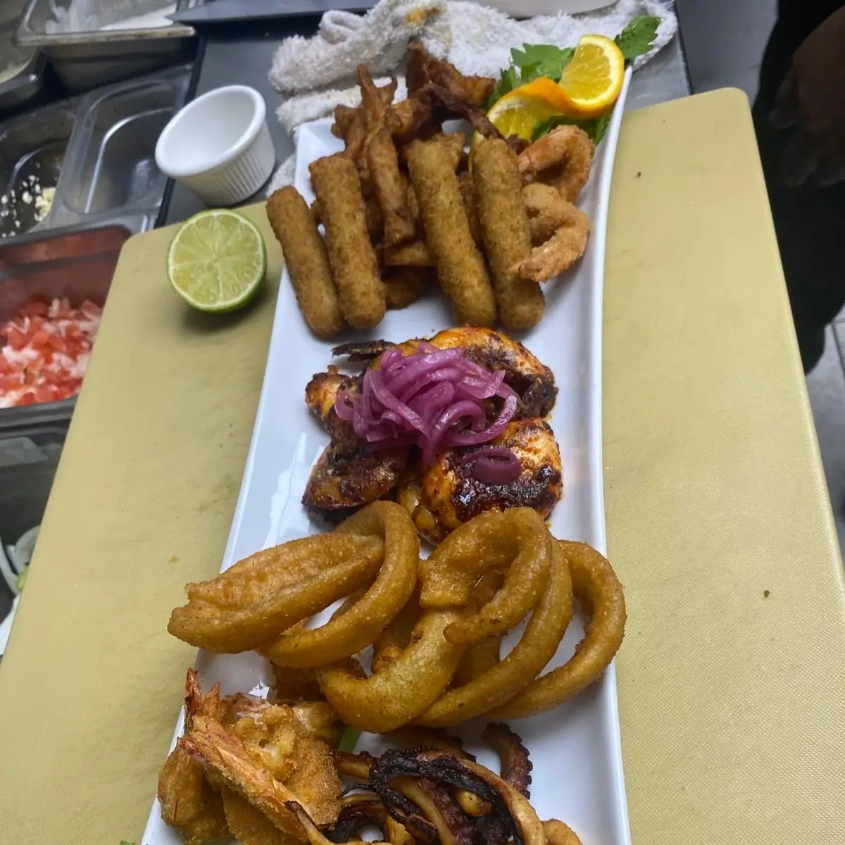 Fried Seafood Combo