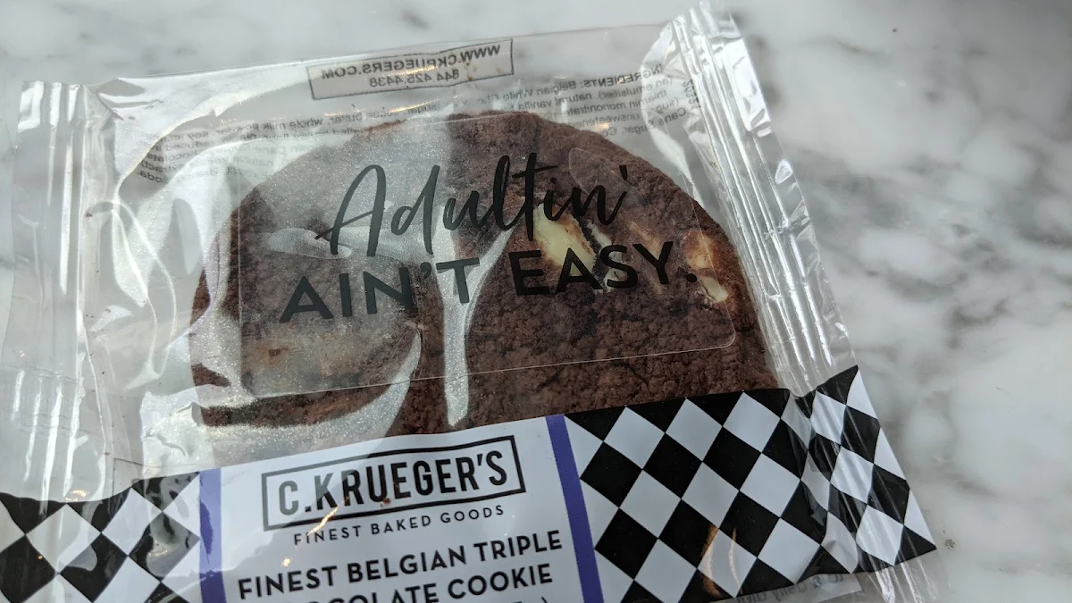 Free Triple Chocolate Cookie