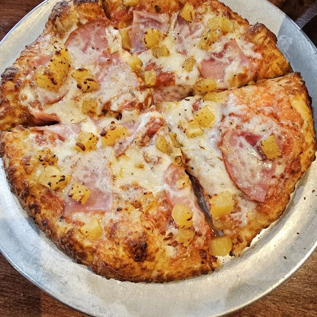Apple Bourbon BBQ Pizza