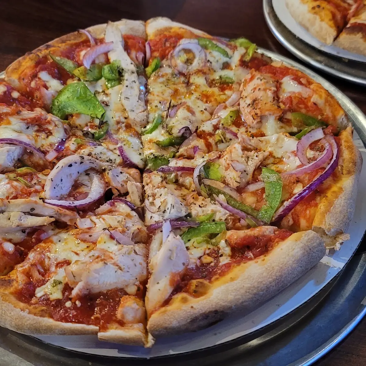 Philly Chicken Pizza