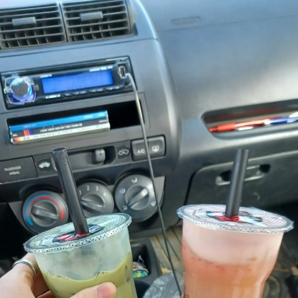 Matcha Milk Strike Yogurt Strawberry Lemonade