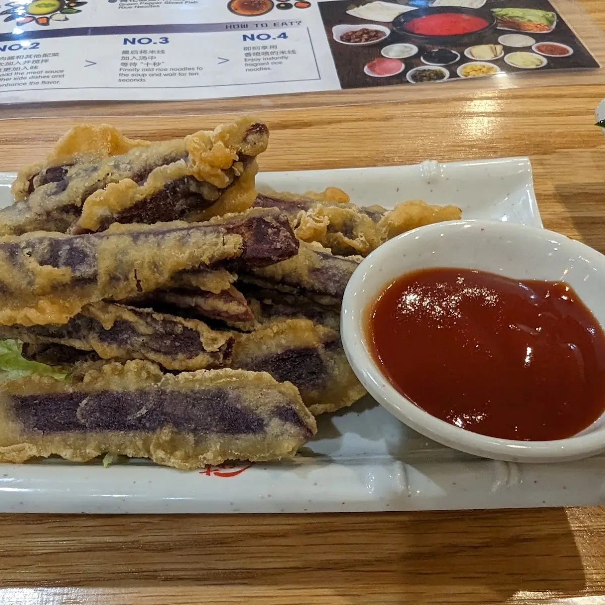Purple Sweet Potato Fries