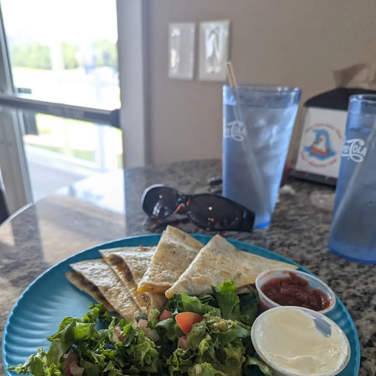 Steak Quesadilla Plate